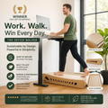 Motione Office Walker – Natural Wood